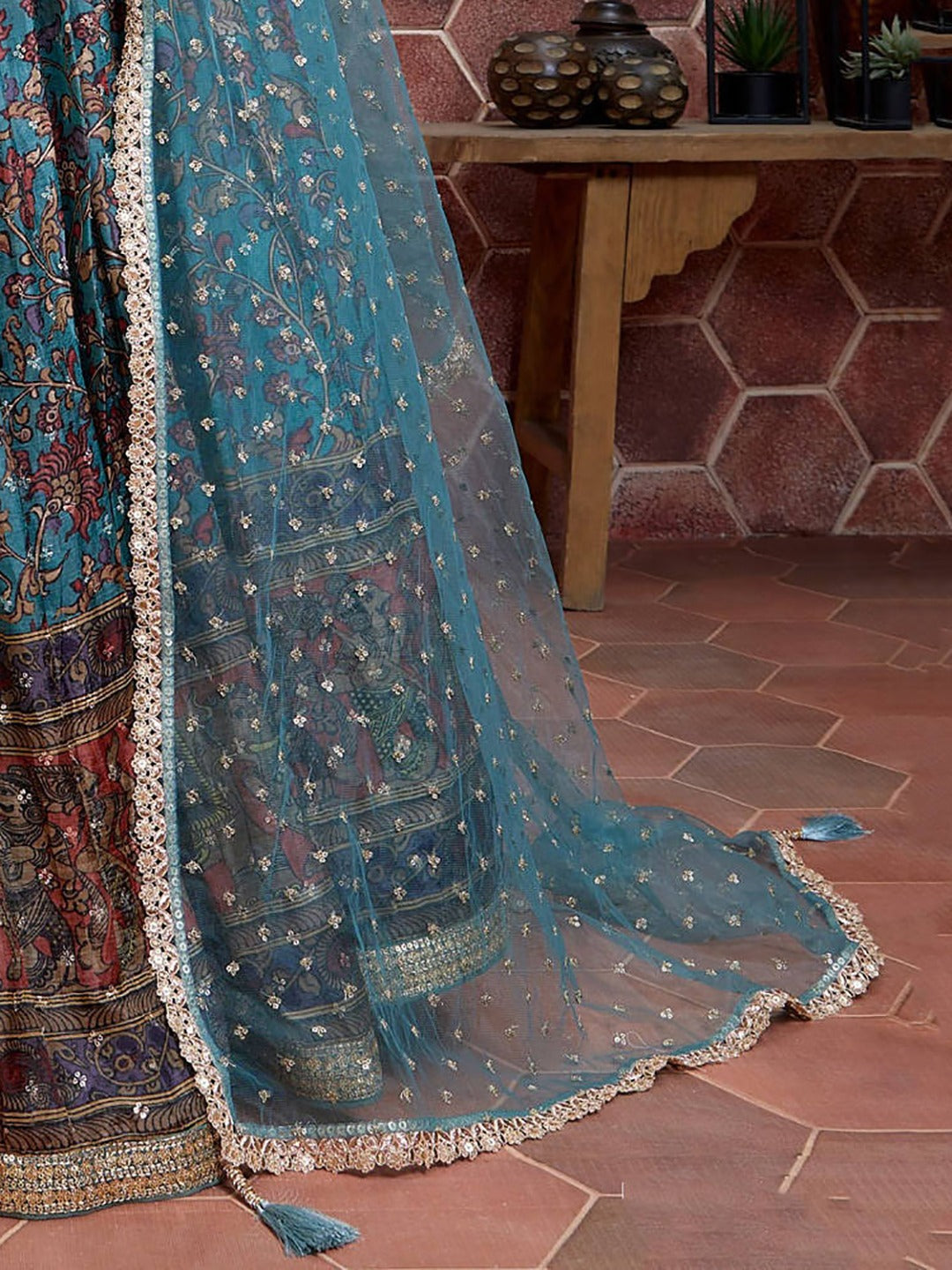 Chinon Wedding Lehenga