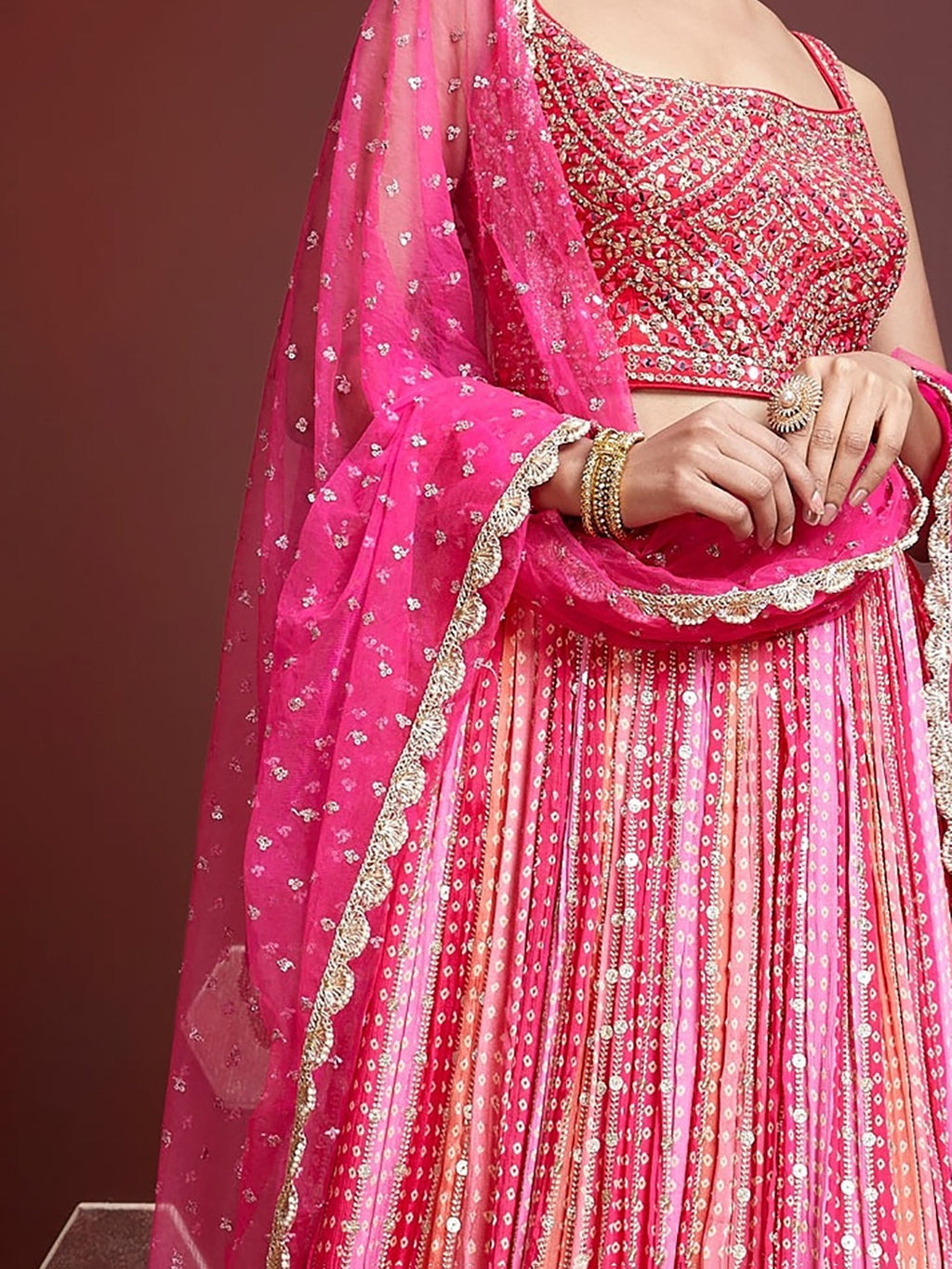 HEAVY WEDDING LEHENGA