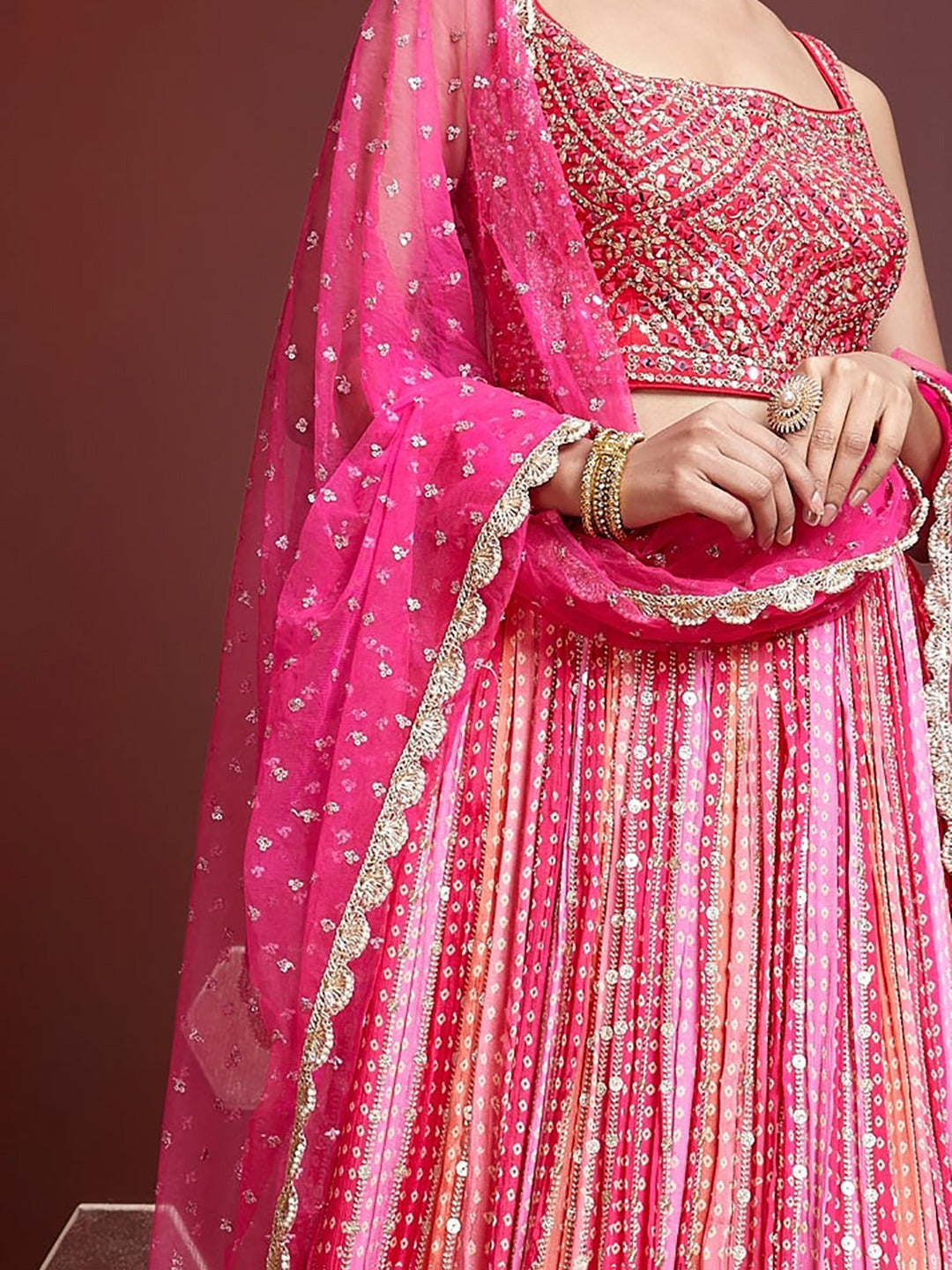 HEAVY WEDDING LEHENGA
