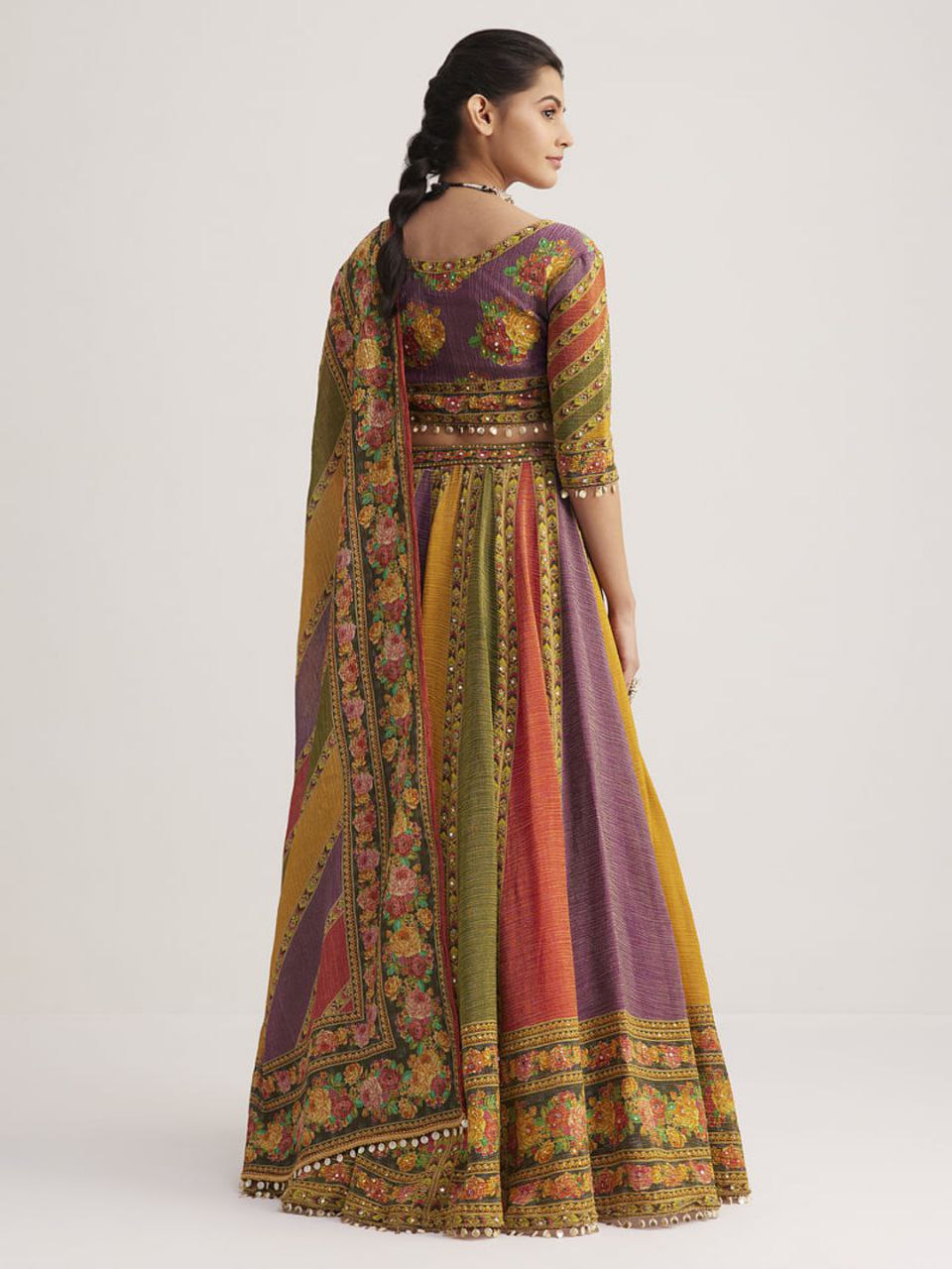 Ethnic royal lehenga - S136
