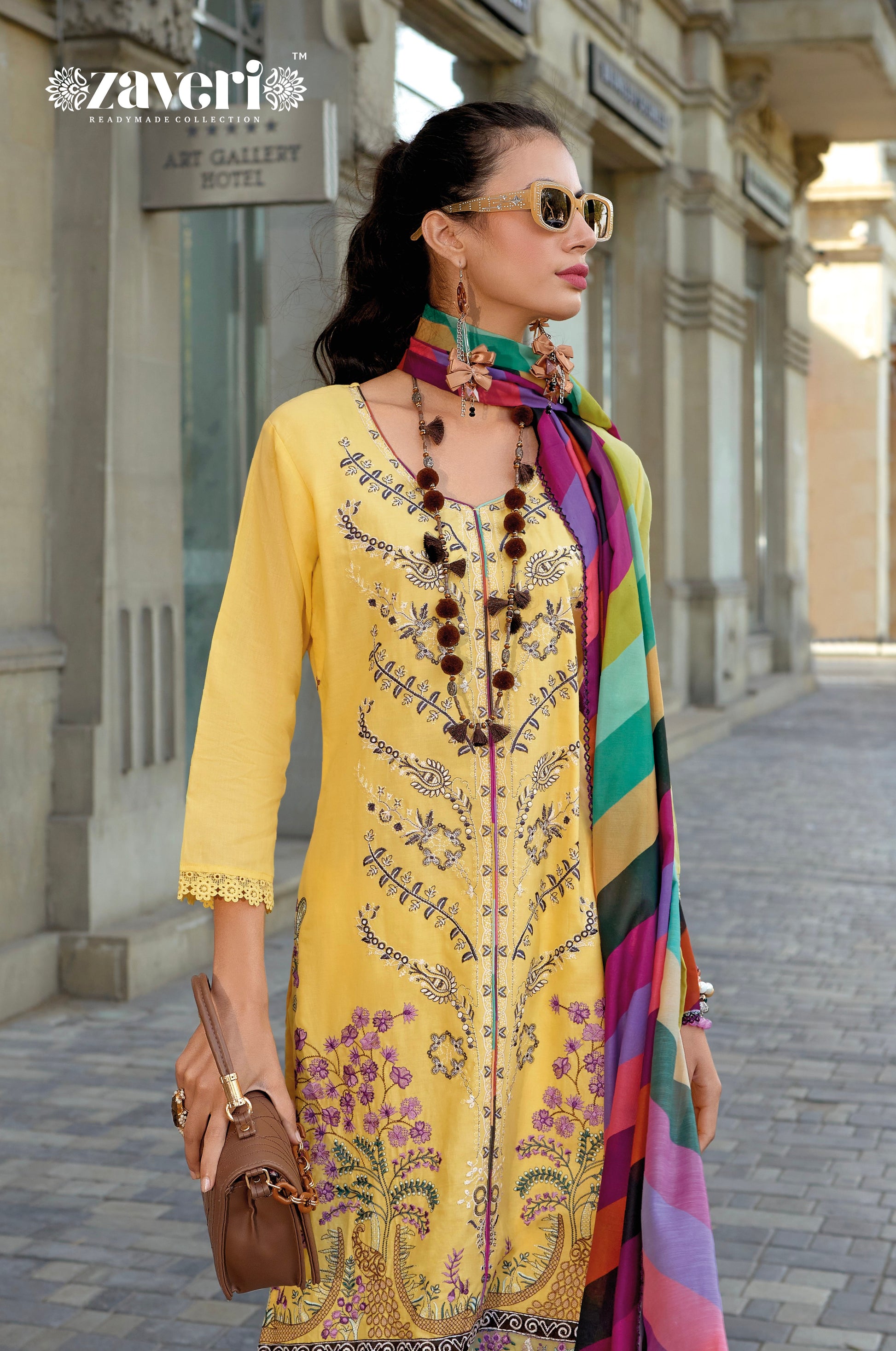 Lawn comfortable salwar suite M to XXXL - 1142