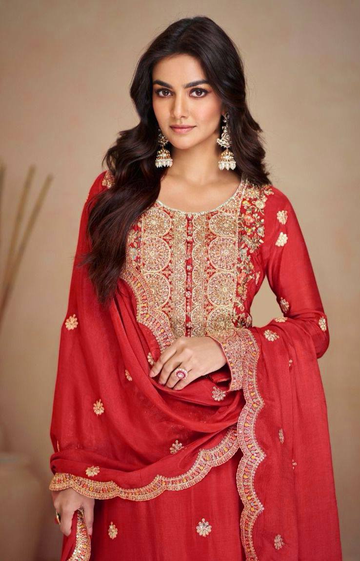 Exquisite Party Wear Premium Lehenga Suit Set with Embroidery work
