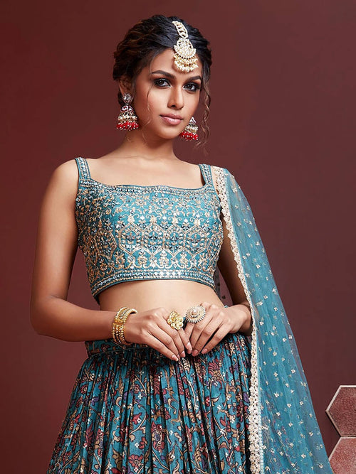 Chinon Wedding Lehenga