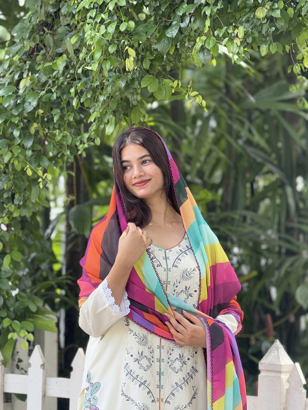 Nidha lawn comfortable salwar suite M to XXXL - 1139