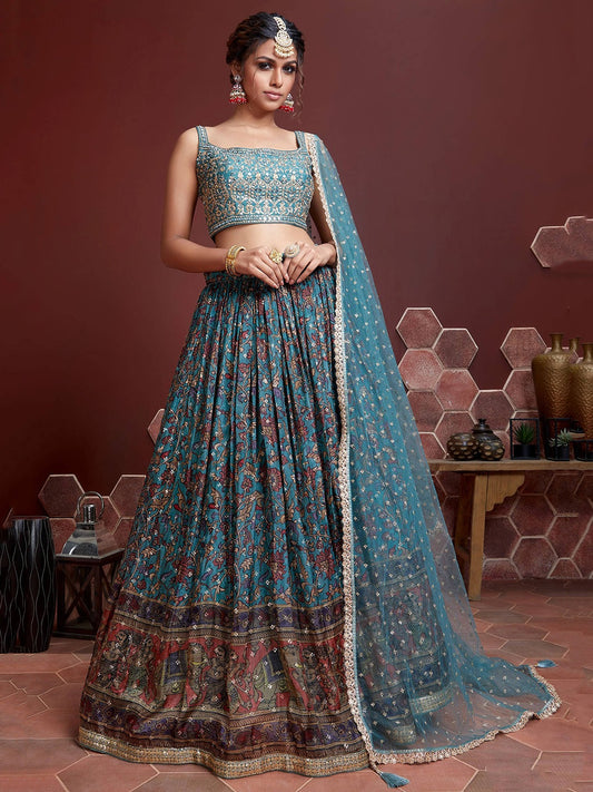 Chinon Wedding Lehenga