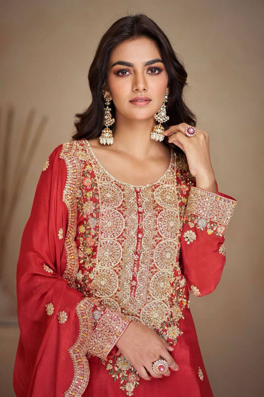 Exquisite Party Wear Premium Lehenga Suit Set with Embroidery work