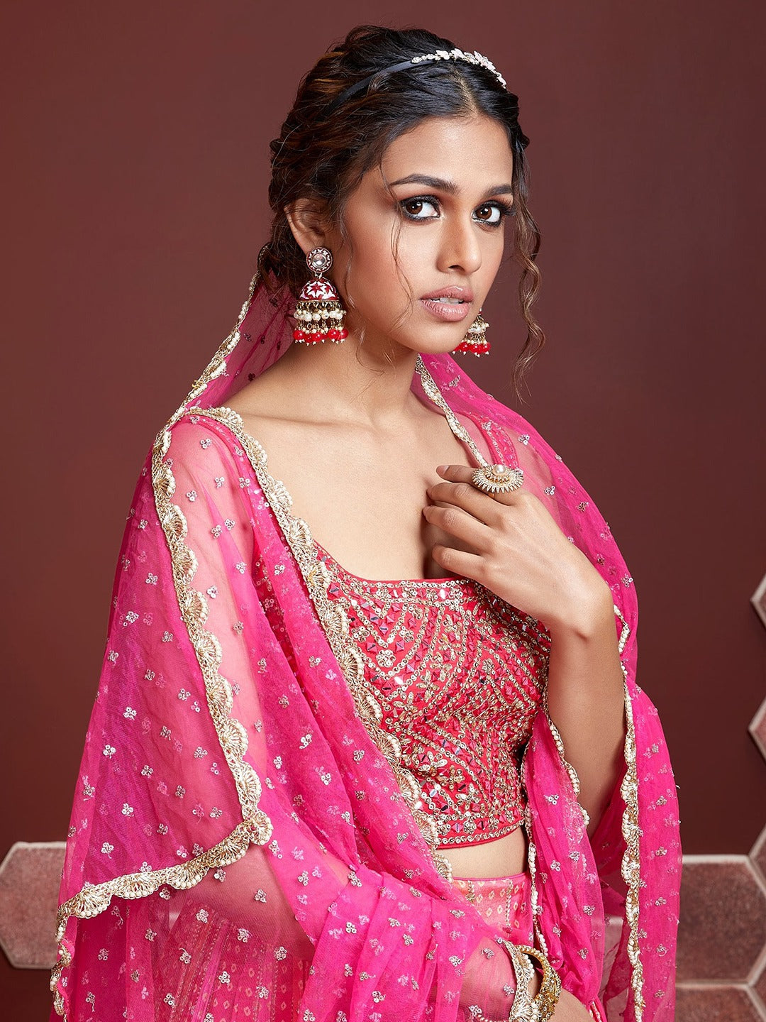 HEAVY WEDDING LEHENGA